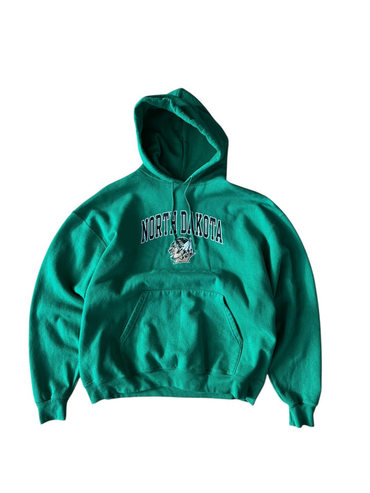 Y2K VINTAGE SIOUX HEAD HOODIE (XL)
