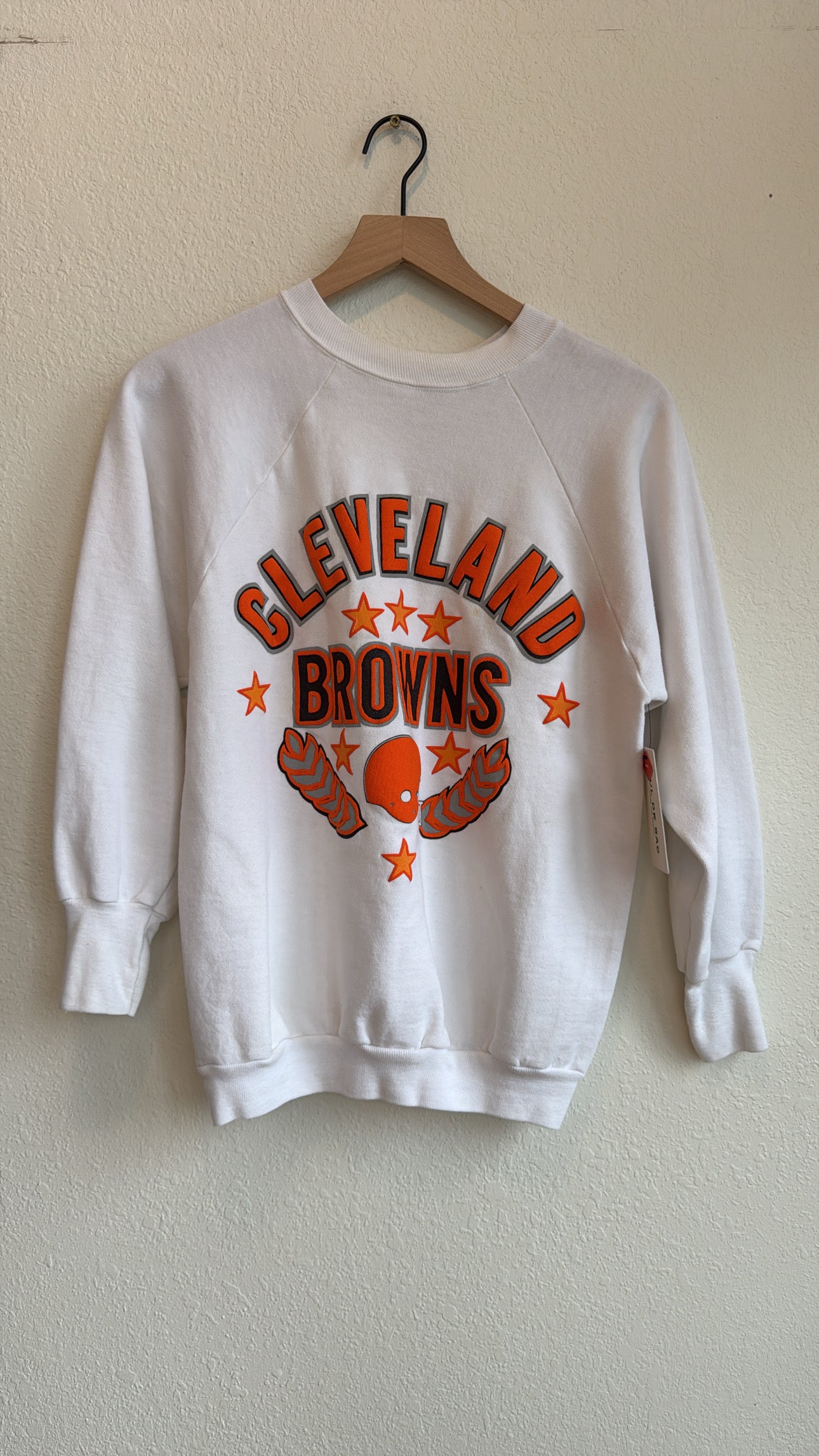 VINTAGE CLEVELAND BROWNS CREW (M)