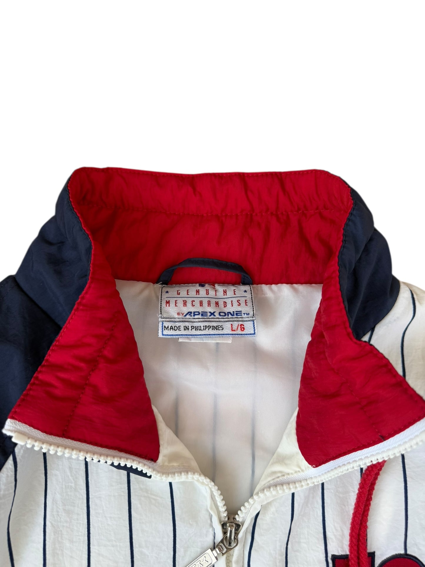 90'S MINNESOTA COLORBLOCK TWINS JACKET (L)