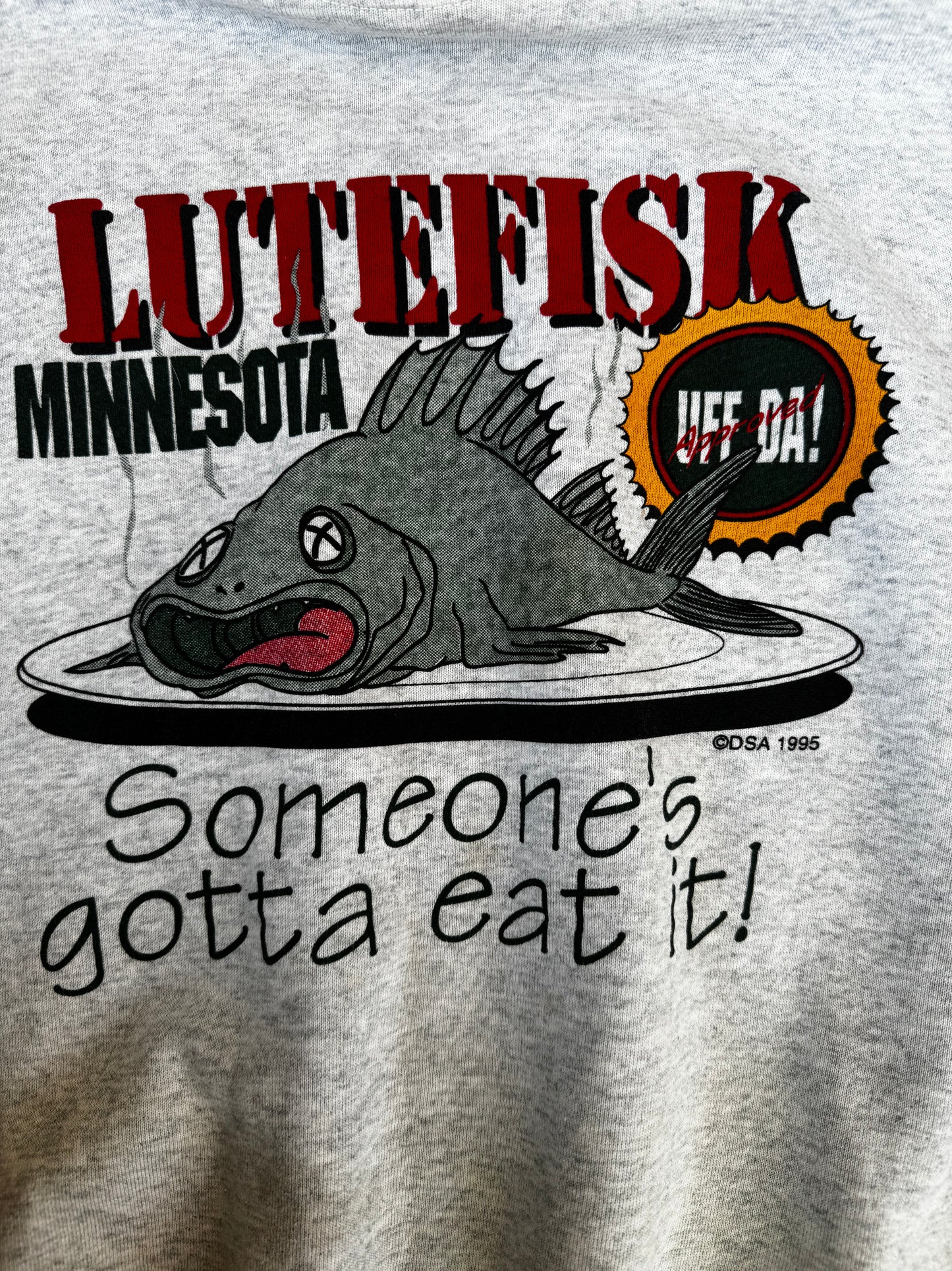 1995 VINTAGE MINNESOTA LUTEFISK CREW (XL)