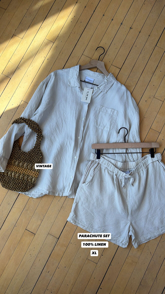 PARACHUTE LINEN SHORT SET (XL)