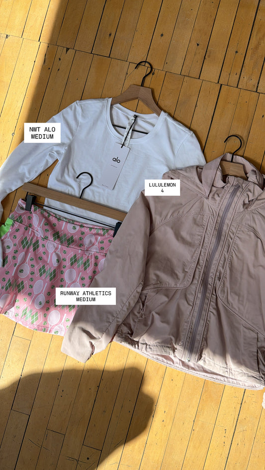 LULULEMON ALWAYS EFFORTLESS JACKET PINK (4) - MSRP $148
