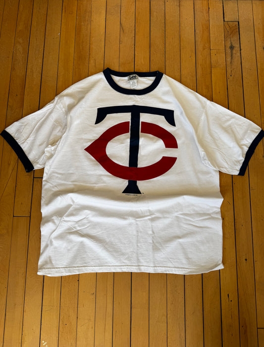 VINTAGE 2004 TWINS LEE SPORT TEE (XL)