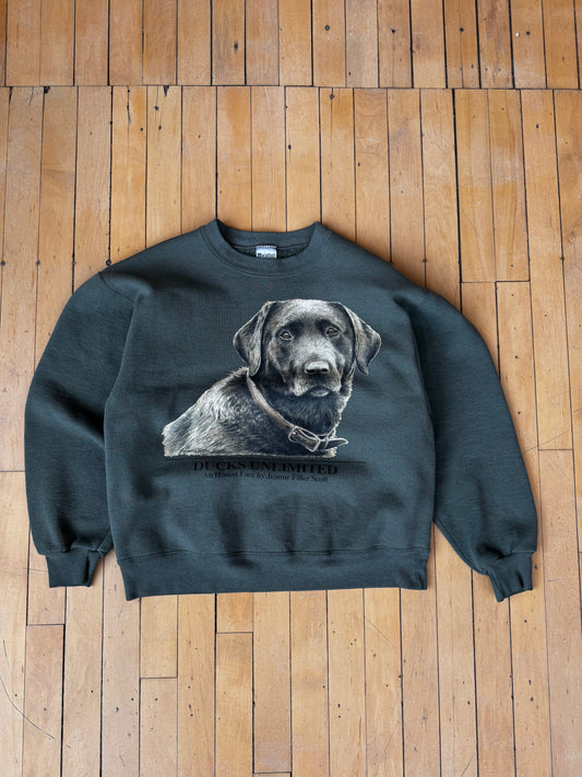 VINTAGE DUCKS UNLIMITED AN HONEST FACE CREW (M)