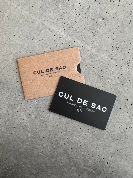 CUL DE SAC GIFT CARD