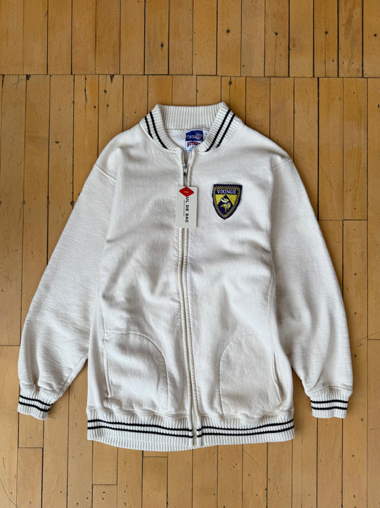 VINTAGE VIKINGS ZIP UP SWEATJACKET (L)